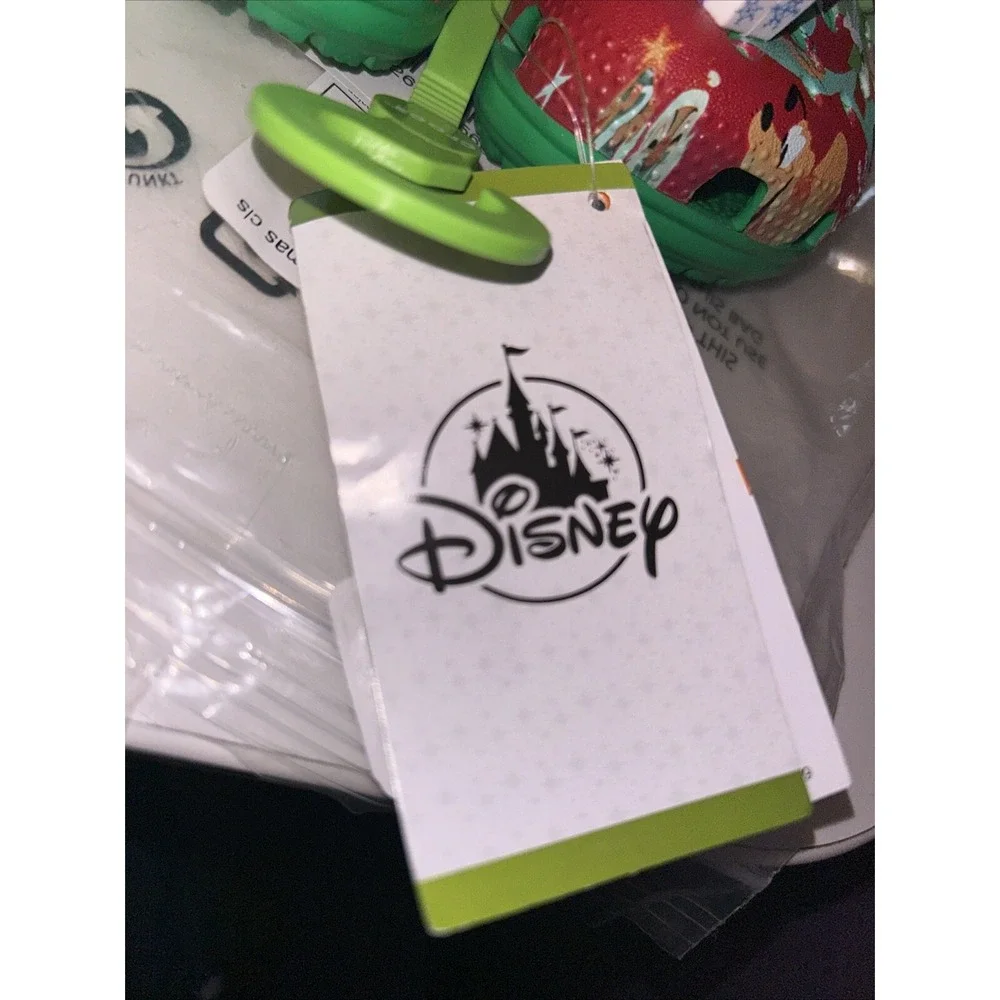 Disney Christmas‎ Crocs Dtp Classic Christmas Kids Size c8 New With Tags
